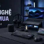 ChillSpec technology desk setup illustration
