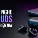 Cover Top tai nghe Earbuds tốt nhất hiện nay với tai nghe không dây trên bàn làm việc